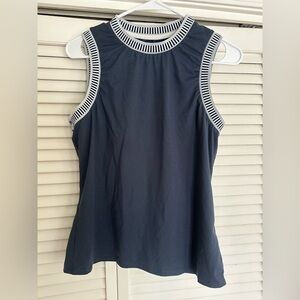 Varley Navy Tank with White Trim